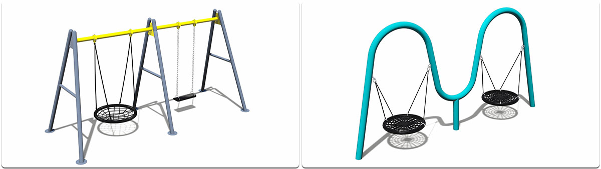 实惠的户外游乐场秋千 (3)