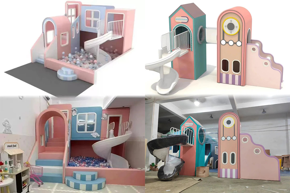 马卡龙系列淘气堡实体案例