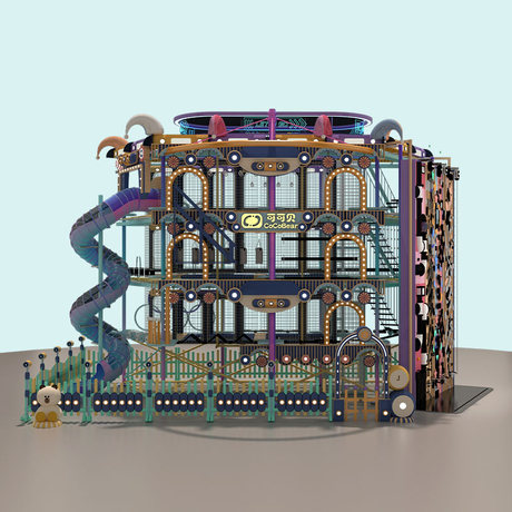 异想天开的主题室内高空绳索课程 - 中国制造