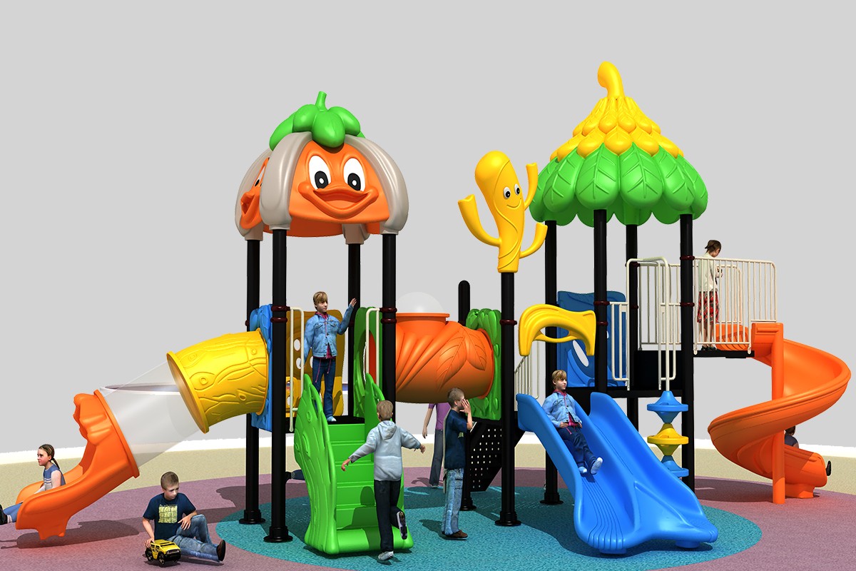 儿童户外滑梯 (1)