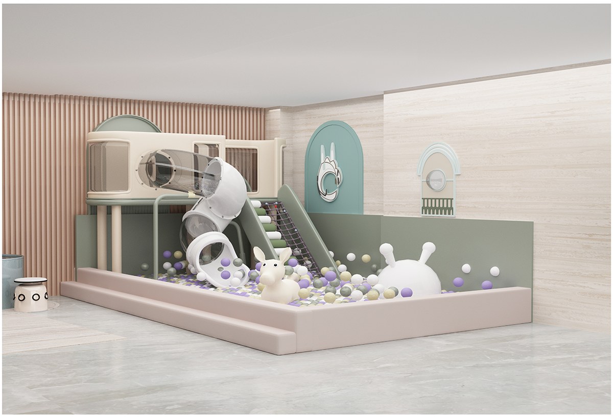 其他室内小型淘气堡软包设施款式 - 7