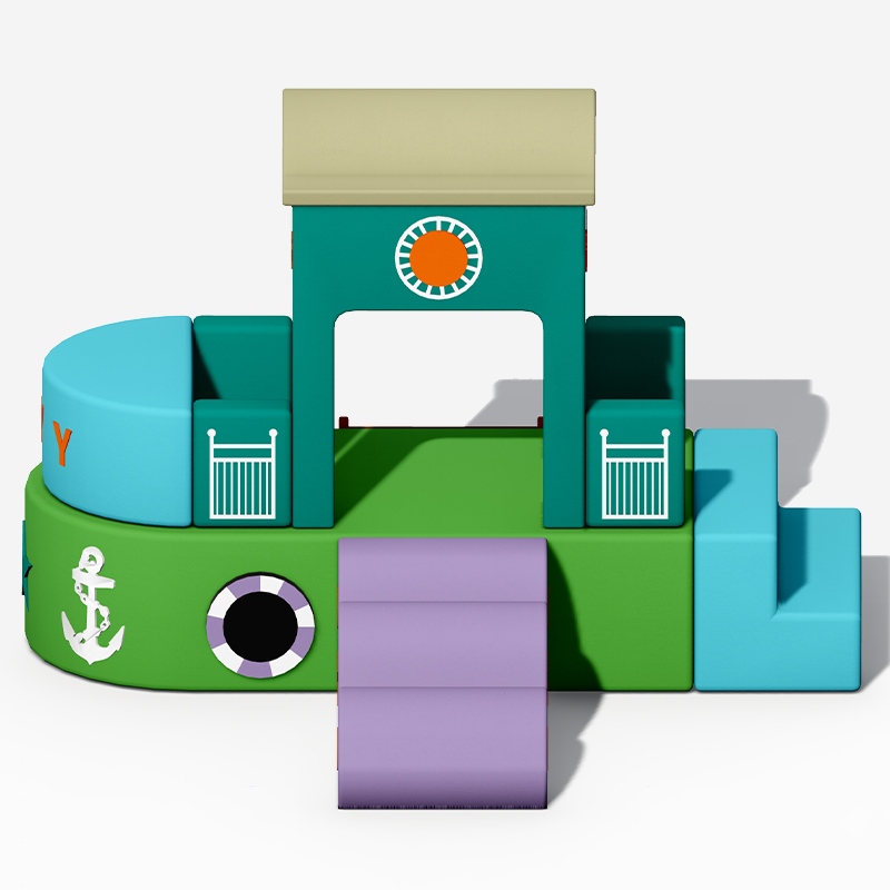 室内软体游乐设备——软垫攀爬架