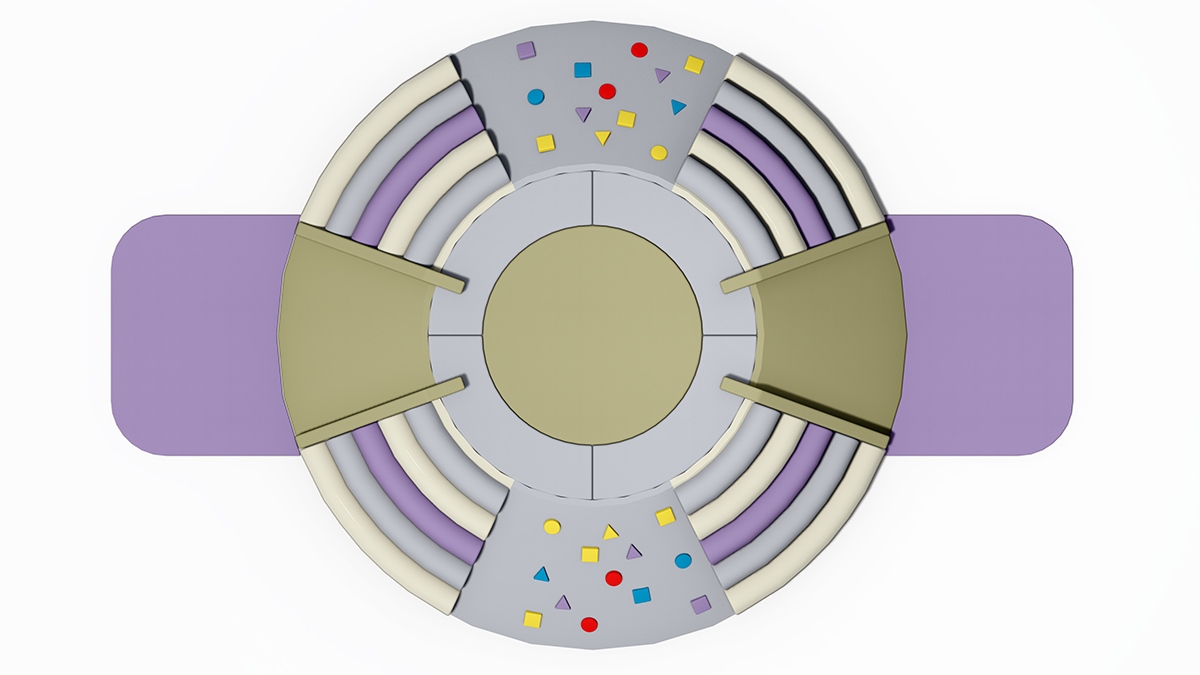飞碟造型软体攀爬游乐台产品详情