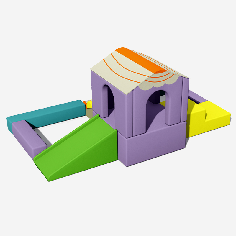 软垫攀爬屋 — 室内软体游乐设备 