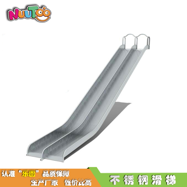 不锈钢双滑 商场不锈钢滑梯 不锈钢滑梯厂家