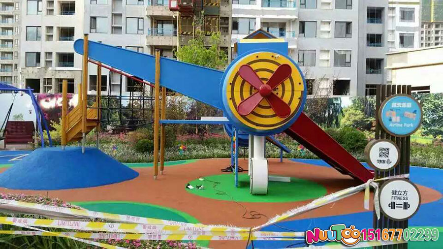 非标定制+滑梯+户外游乐
