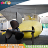 大型户外潜艇非标组合游乐设备 原木组合滑梯儿童游乐设施