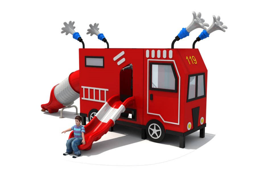 火车组合滑梯 (1)