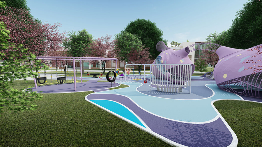 户外组合滑梯 (20)