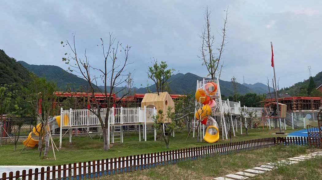  户外组合滑梯-13