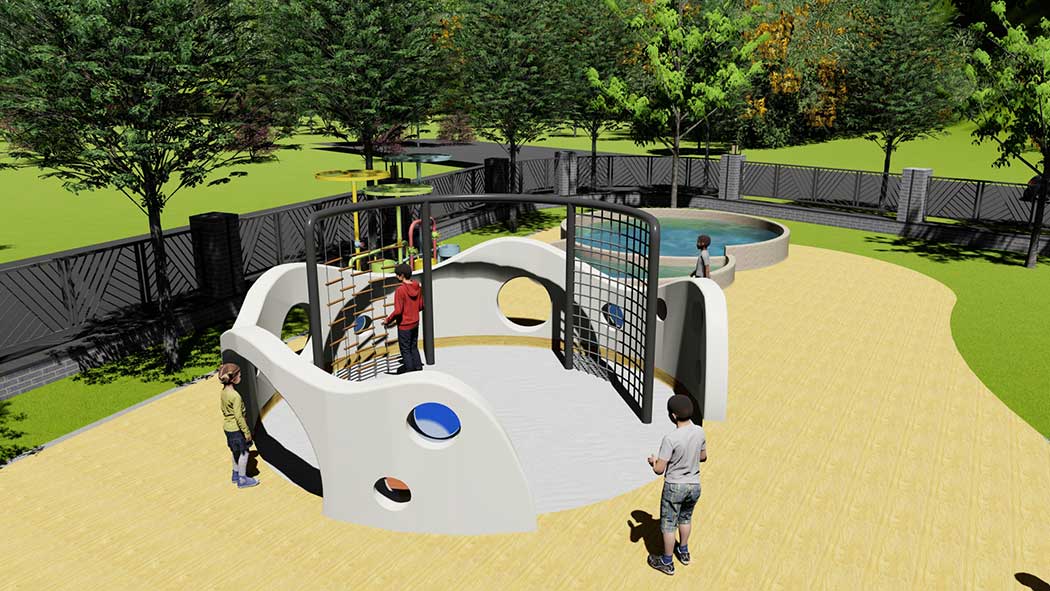  户外组合滑梯-7