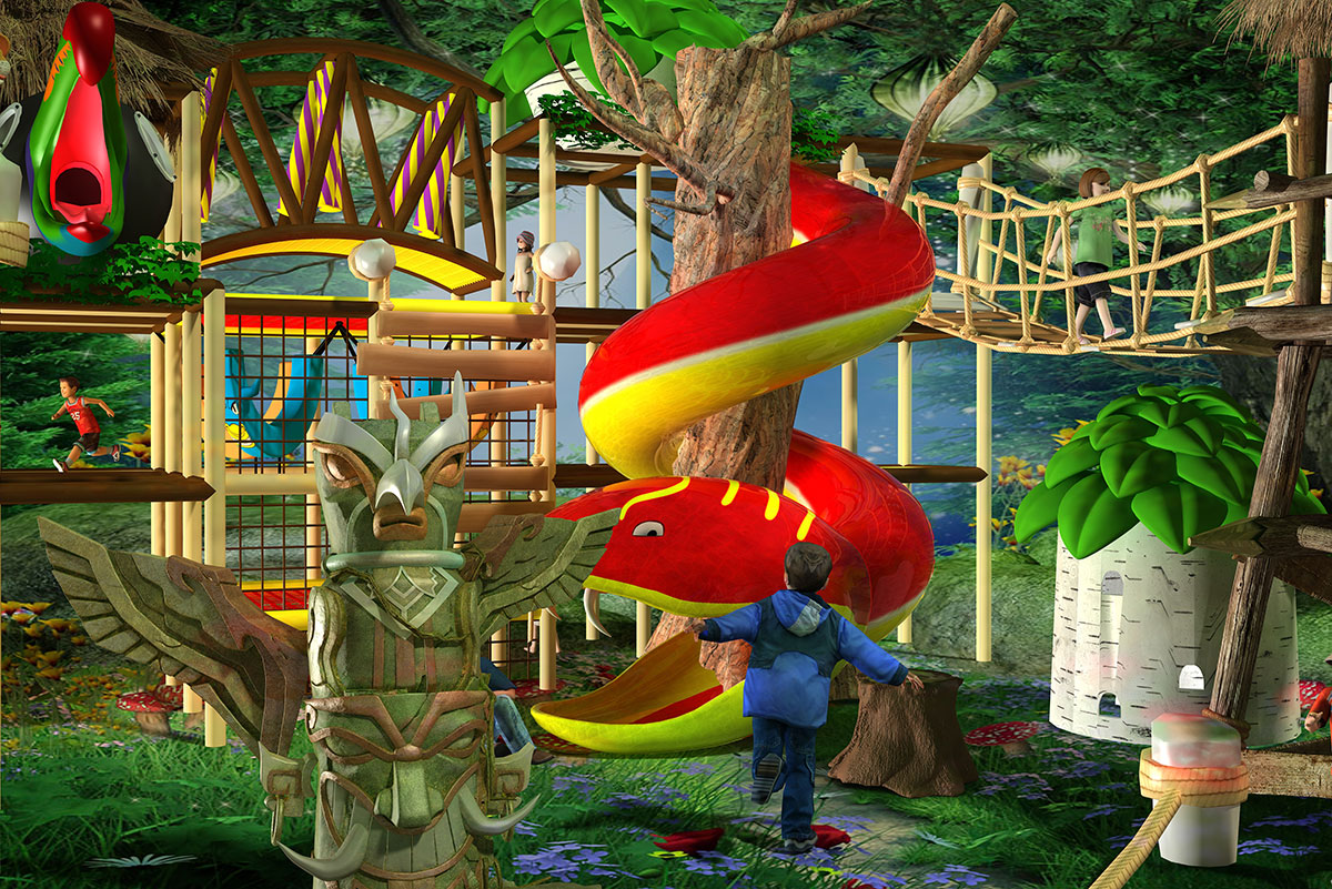 小型室内游乐场设计（7）