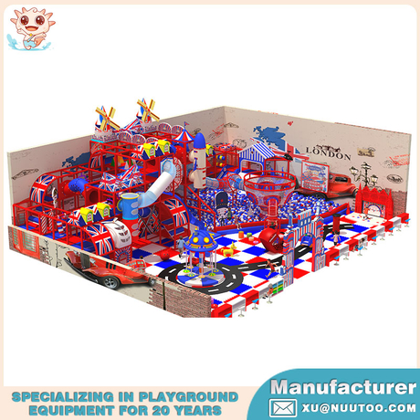 充满刺激冒险的小型室内游乐场设备 