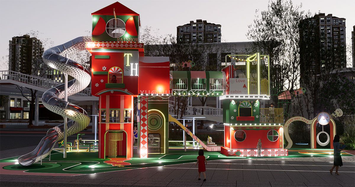 城市公园游乐场设备 (29)