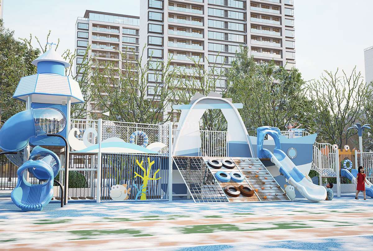 学校游乐场设备供应商 (4)