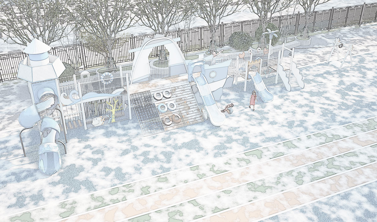 学校户外游乐场 (2)