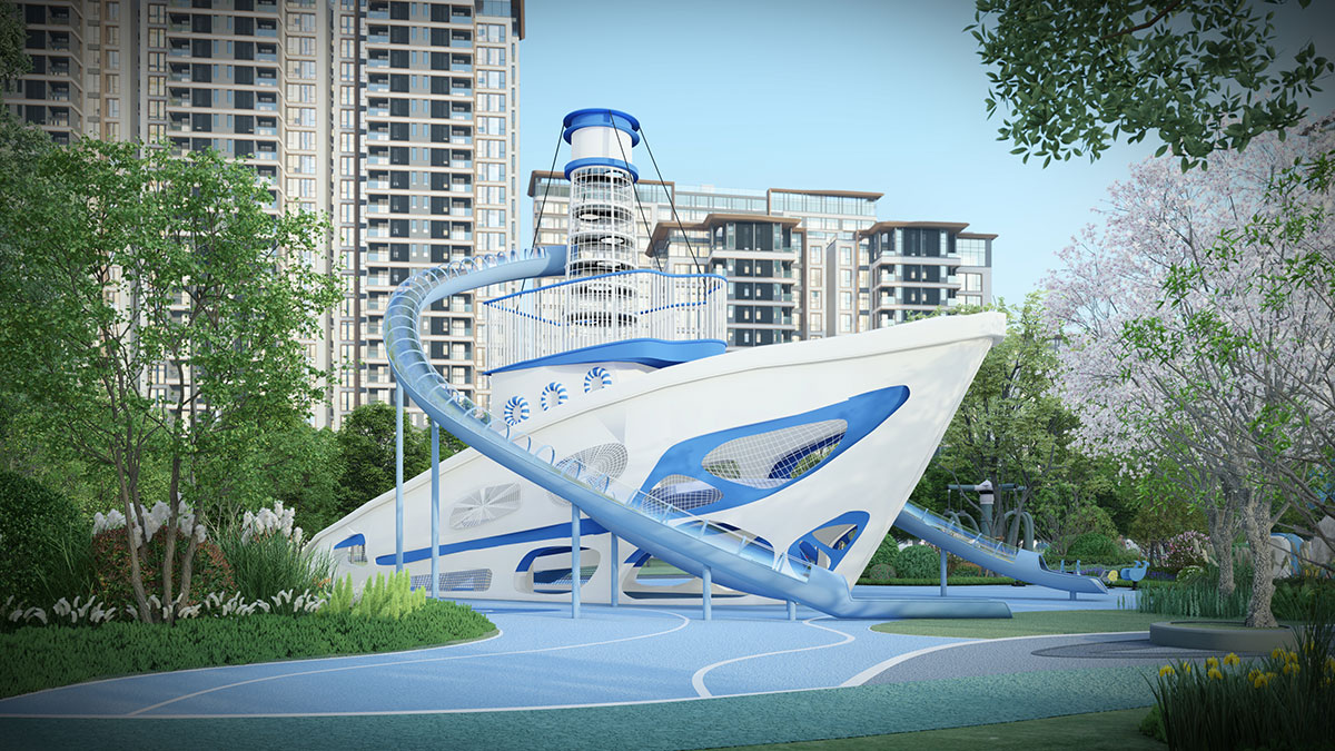 海盗船儿童游乐场 (4)