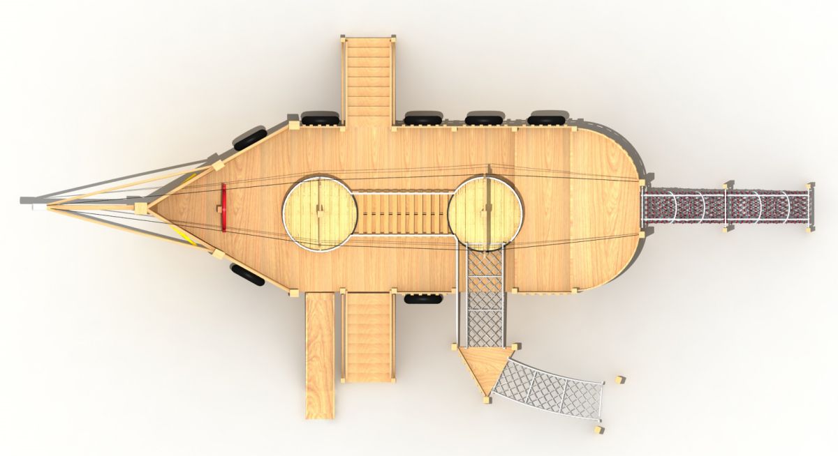 海盗船游乐场设备 (4)