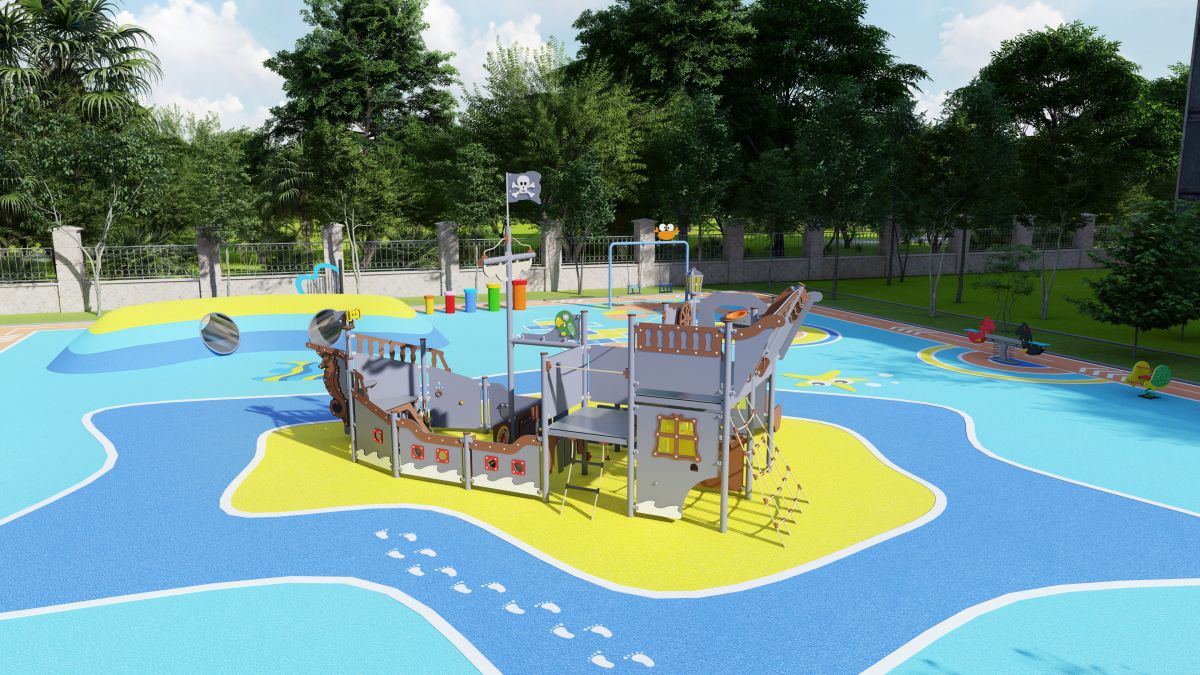 大型海盗船游乐场 (2)