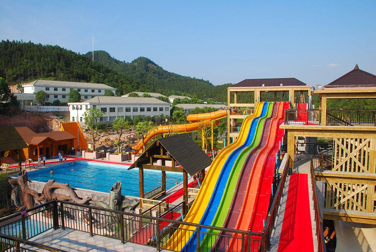 彩虹游乐场滑梯 (5)