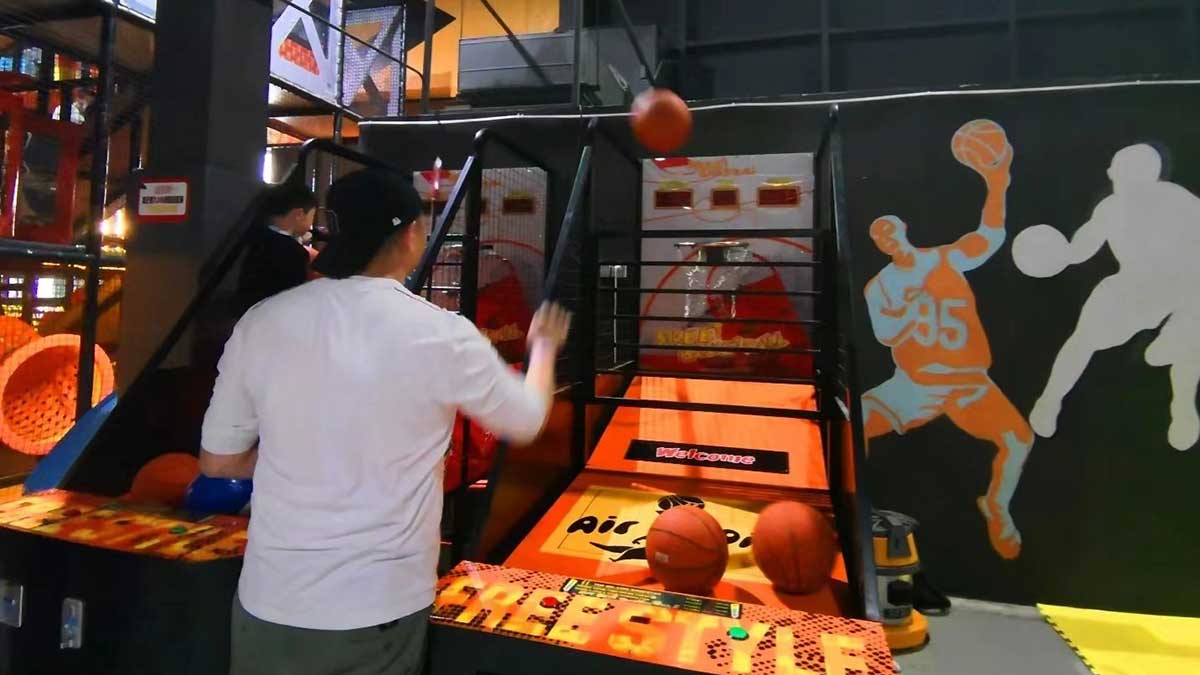 室内蹦床公园设备 (3)