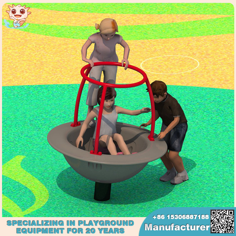 创新型单环岛儿童游乐场设施