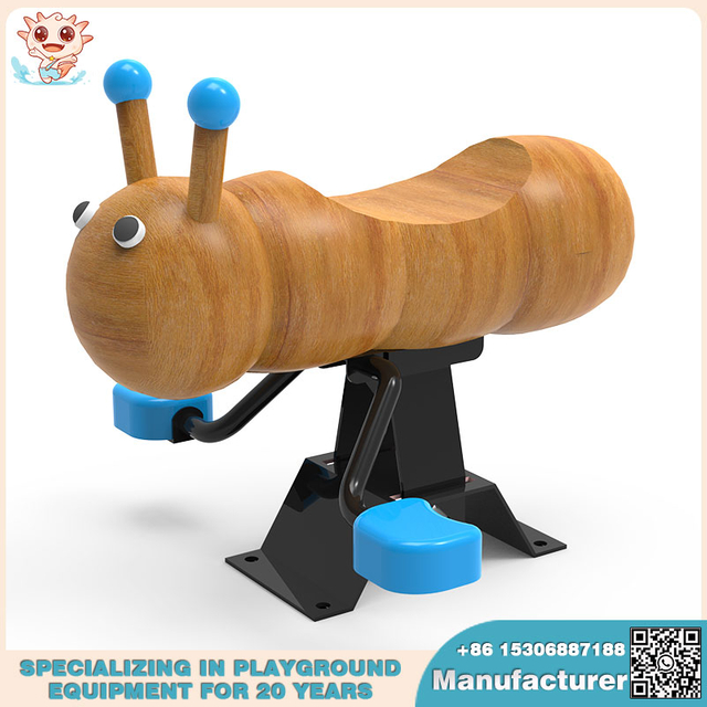 游乐场设备制造商创新弹簧骑手