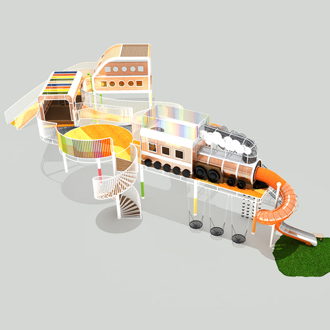 游乐场景观材料，儿童游乐场景观美化供应商