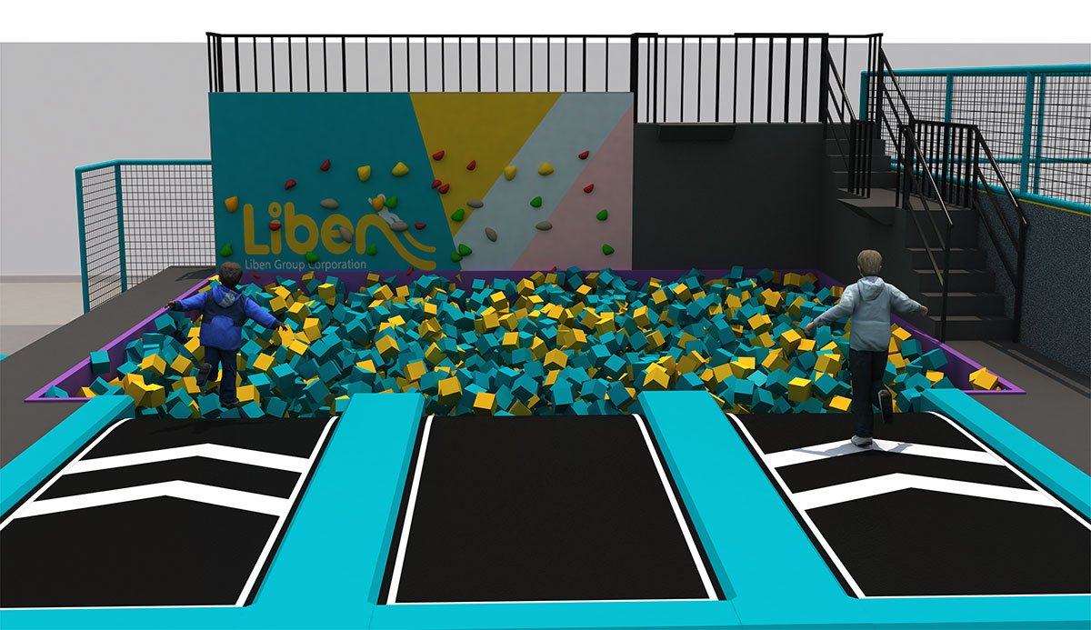 室内蹦床公园 (12)