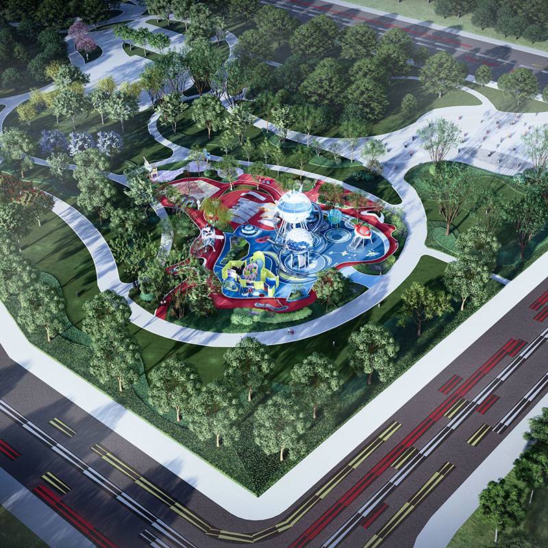 游乐场城市公园，花园城市公园游乐场工厂