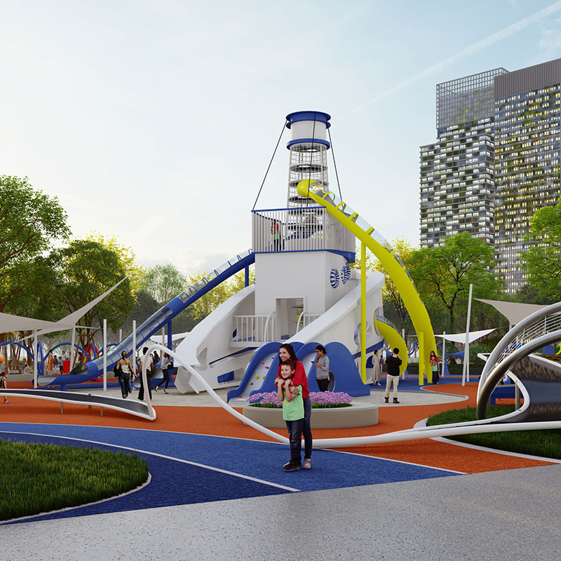 社区中心游乐场,社区游乐场工厂