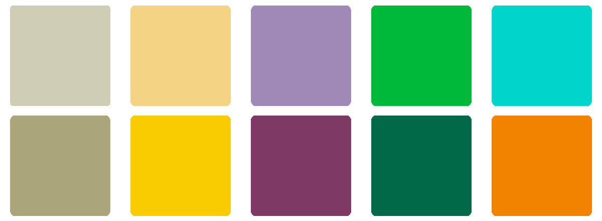 儿童数字跳垫产品常规颜色