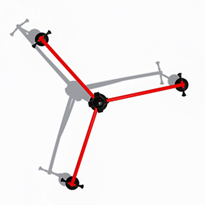 耐用镀锌管儿童三人秋千适合长期户外玩耍