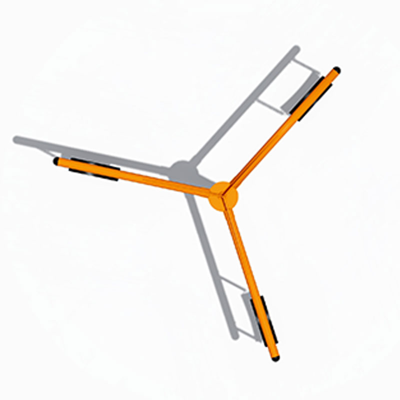 重型镀锌管儿童秋千，带来可靠的户外玩耍乐趣