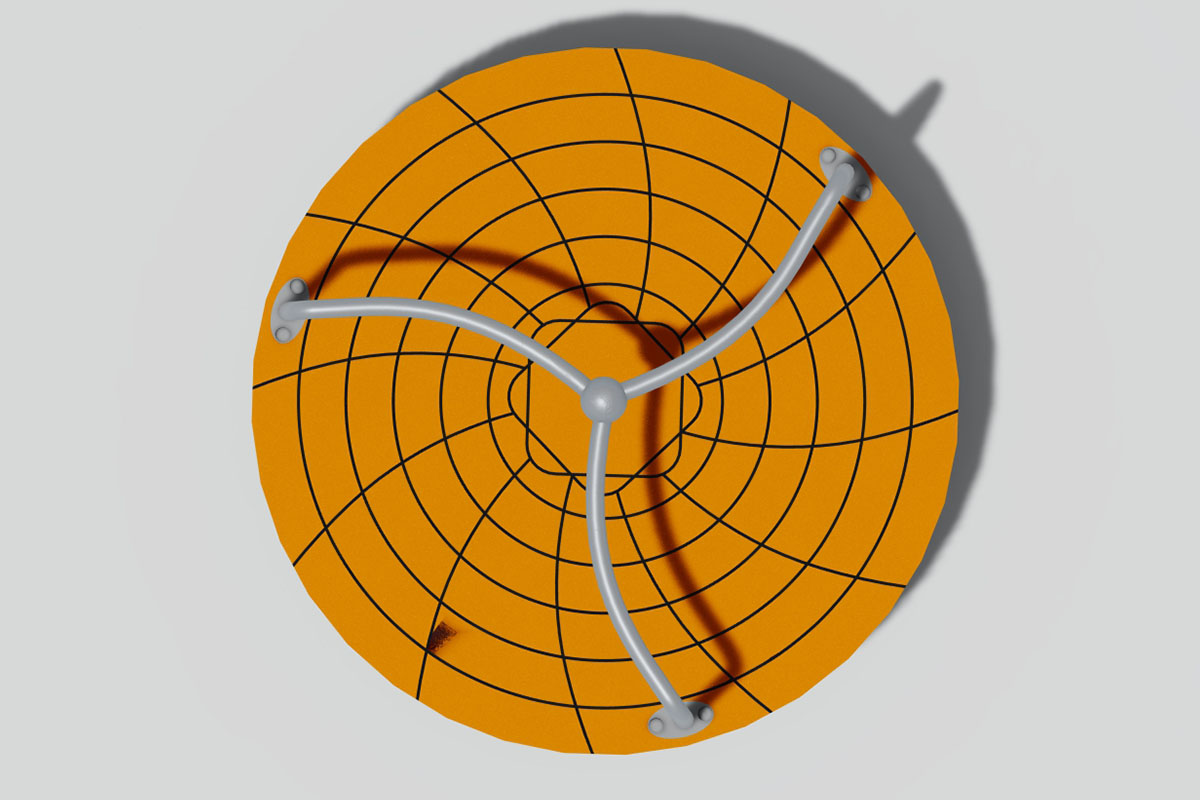 孩子们旋转环形交叉路5