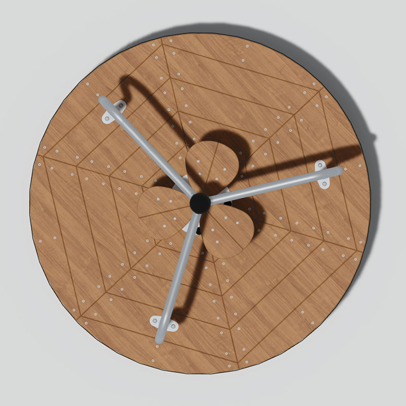 经过安全测试的儿童游乐场环形交叉路口的防滑手柄​