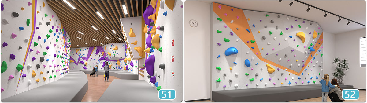 更多室内游乐设备 - 室内攀岩