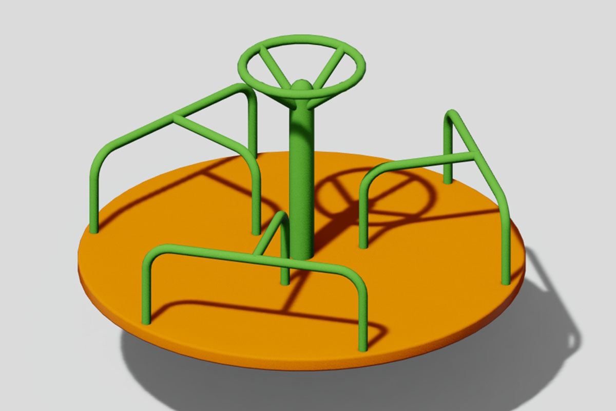 孩子们旋转回旋处4