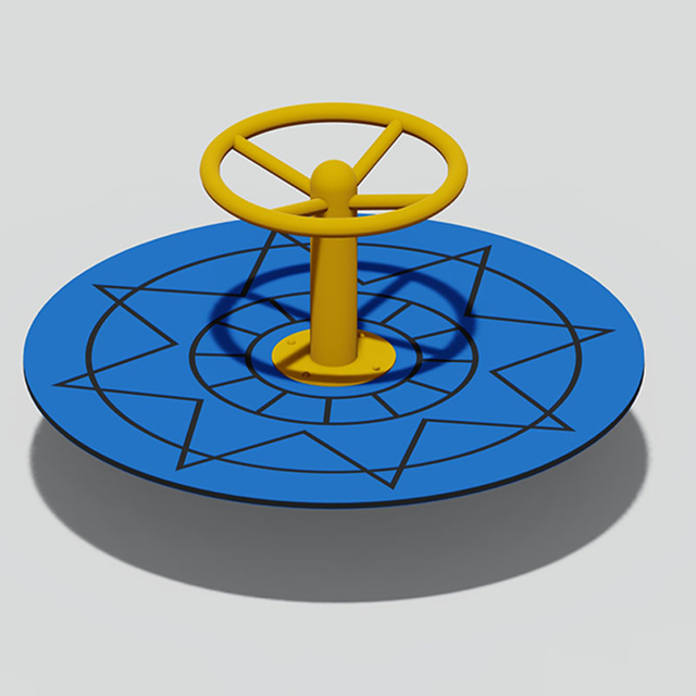 耐用的钢制游乐场环形交叉口，适合儿童户外游乐场