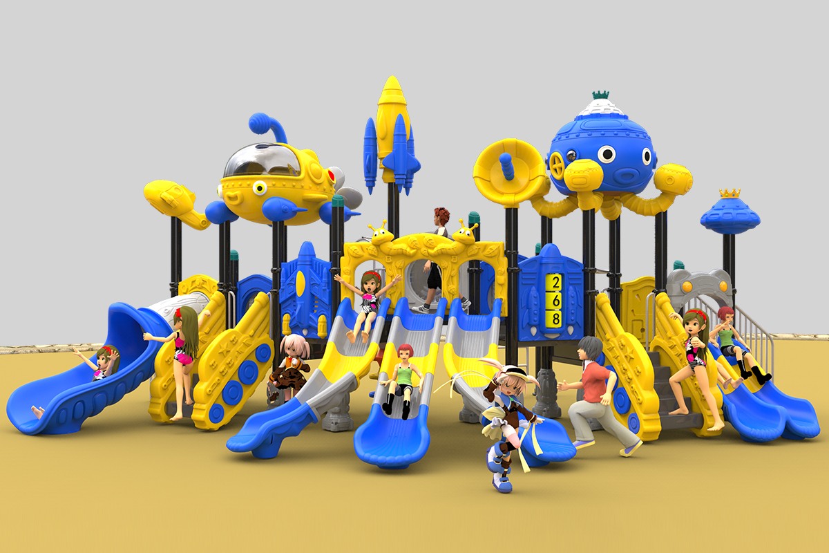 儿童户外空间主题滑梯（2）