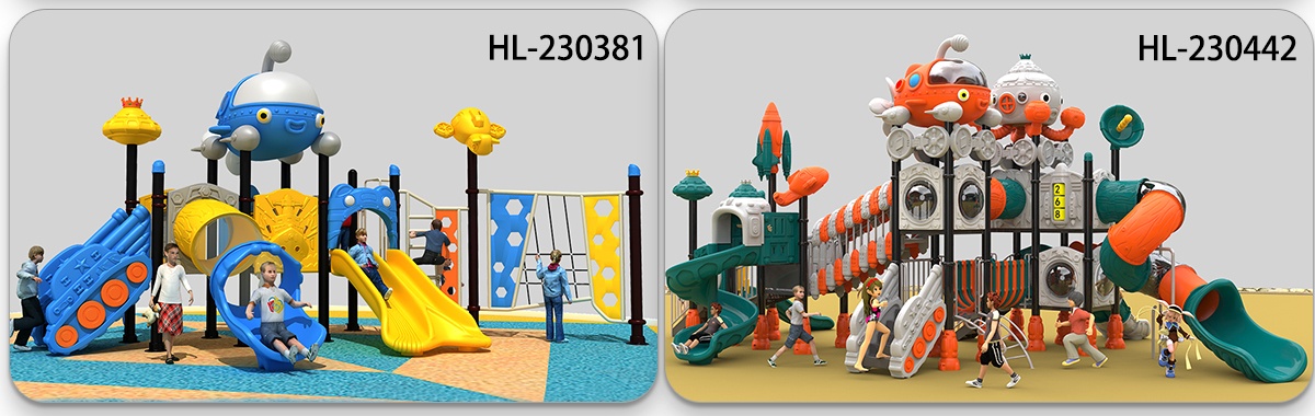 太空游乐滑梯供应商 HDPE 材料 (10)