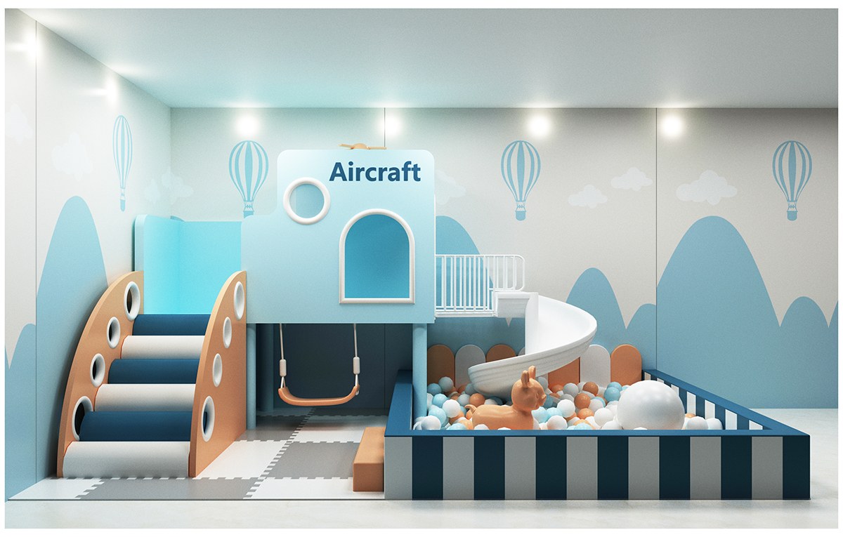 其他室内小型淘气堡软包设施款式 - 9