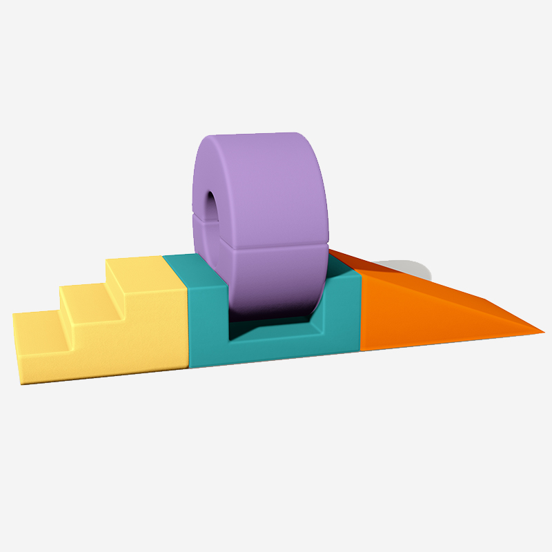 模块化易清洁室内软体游乐设备 