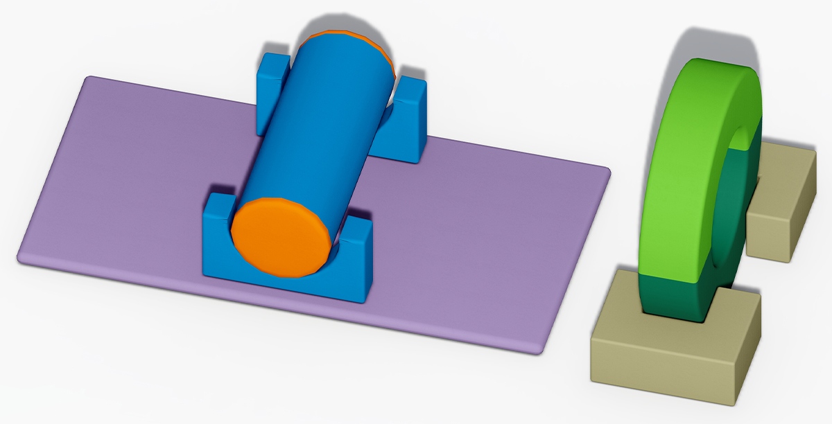 软体钻爬隧道平衡滚筒组合产品详情