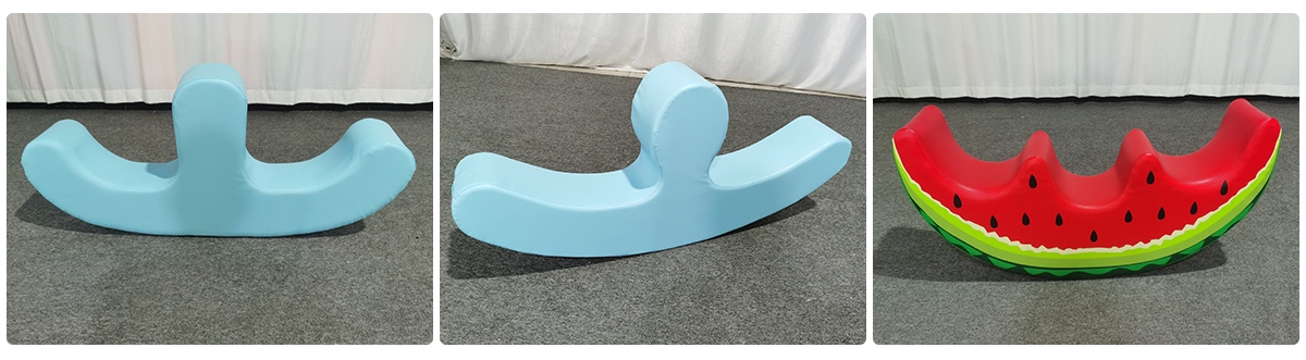儿童软体跷跷板产品实体展示