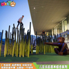 乐图非标游乐木质滑梯组合游乐设备