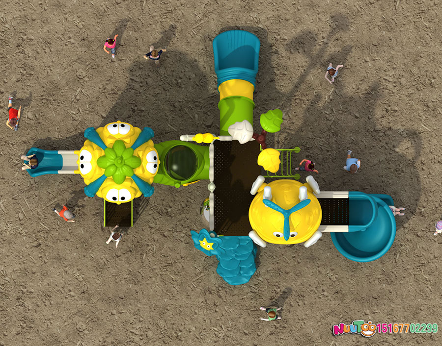 滑梯+组合滑梯+小博士+无动力游乐设备+天使蓝猫 (12)