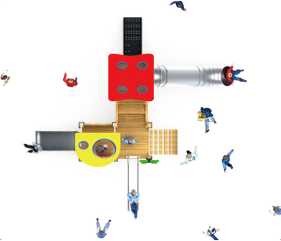 组合滑梯+游乐设备+小博士+滑梯+原木滑梯+不锈钢组合滑梯5