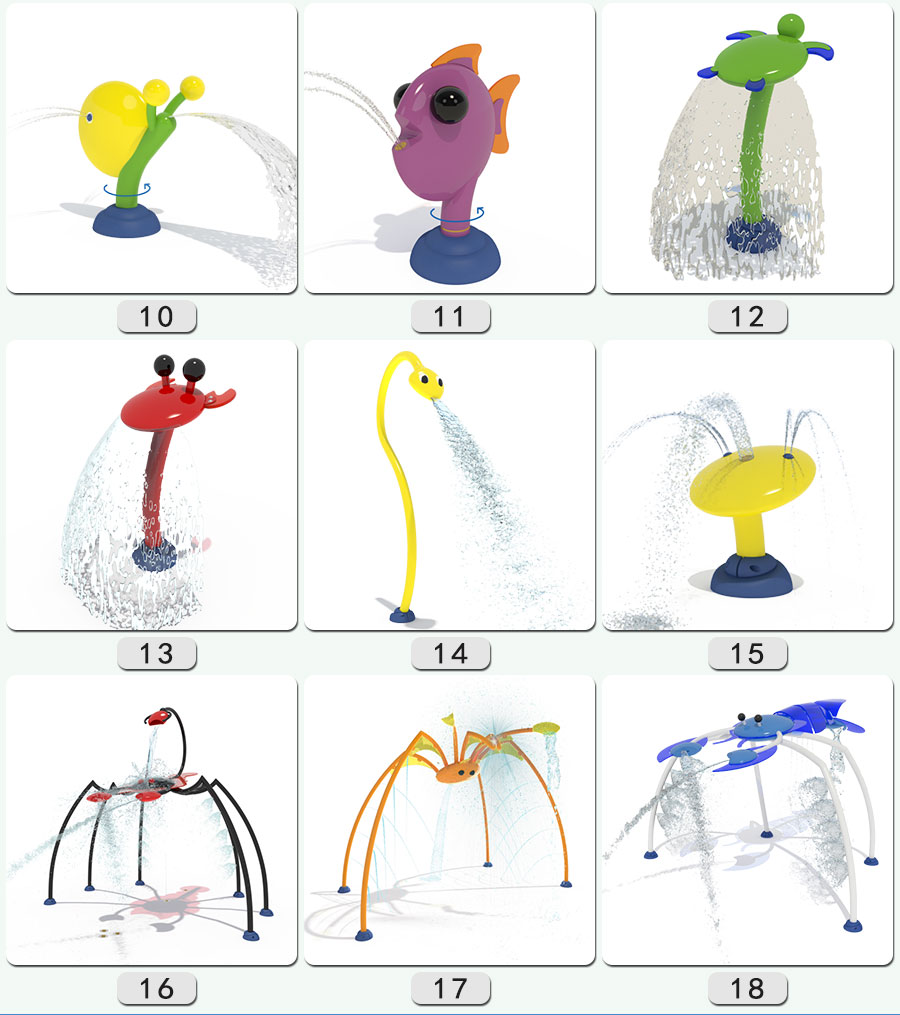 水上乐园+水上乐园组件+喷水+动物喷水 (3)