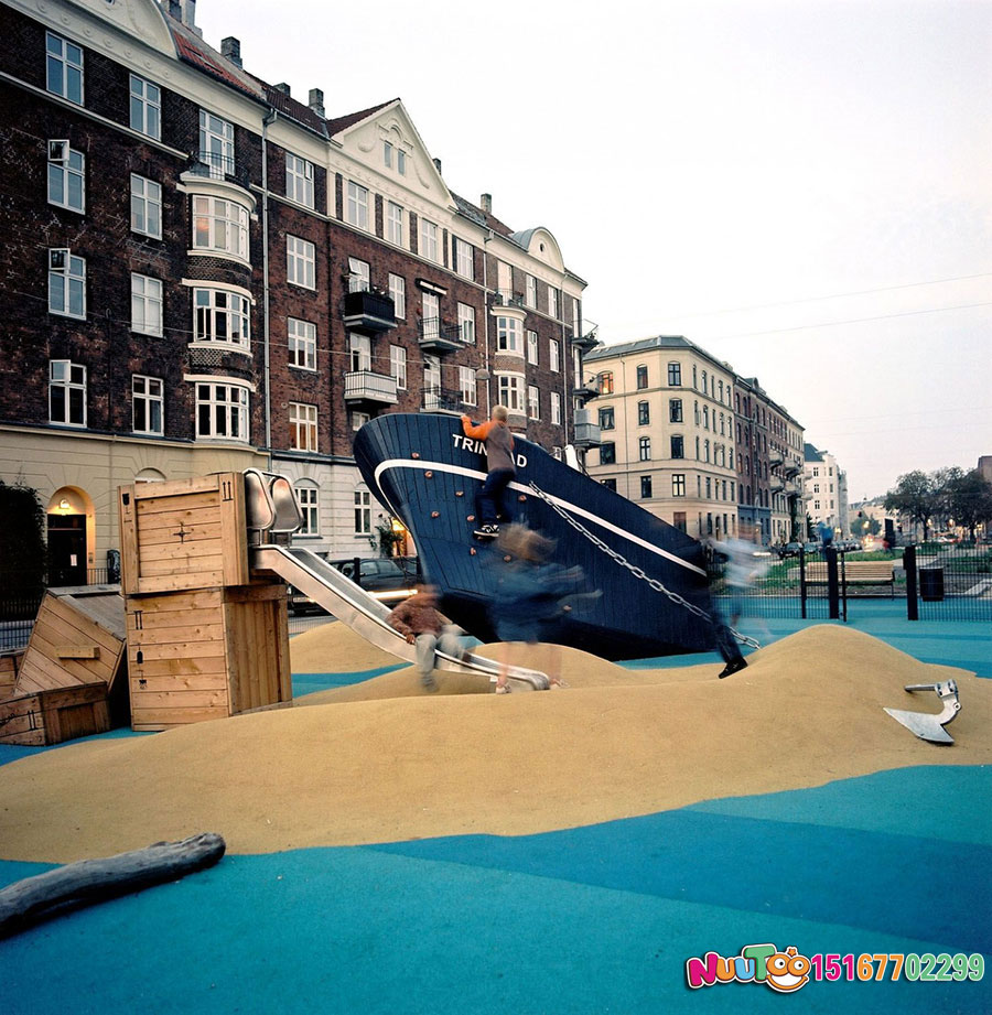 海盗船+儿童游乐设施+组合滑梯海盗船+海盗船游乐场-(2)